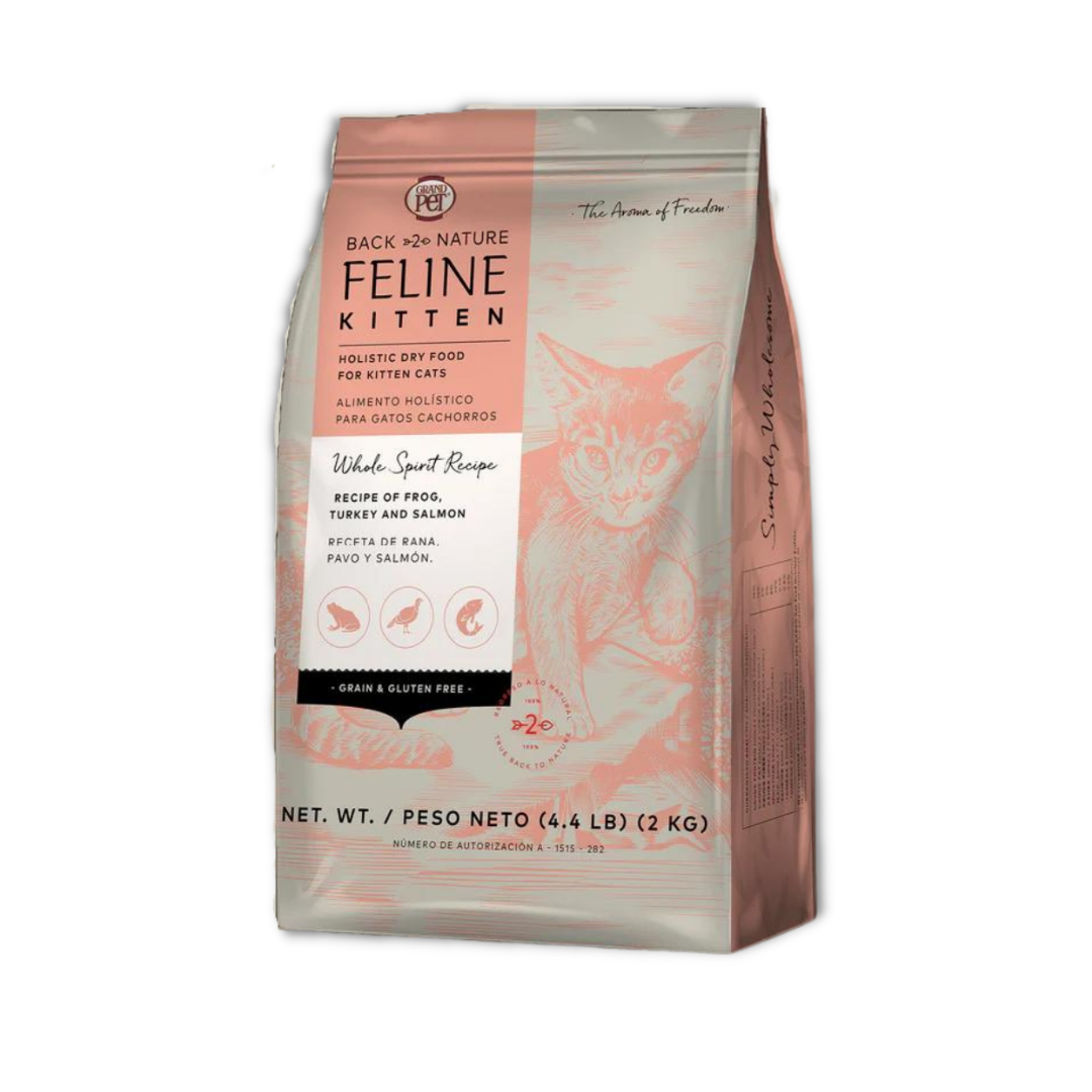 Back 2 Nature Felino Kitten 2 Kg - Alimento para Gatito Back 2 Nature Felino Kitten 2 Kg - Alimento para Gatito